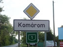 Ortstafel Komarom